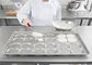 RK Bakeware China Foodservice NSF 24 Form Aluminiumisierter Stahl geclustertes Hamburgerbrötchenblech Muffinaufsatz/Keksform